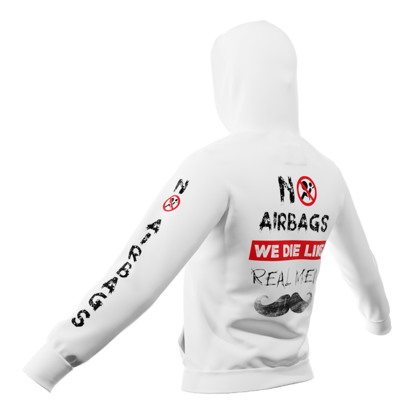 NO AIRBAGS WE ARE REAL MENS - Long Sleeve Street Style for Men