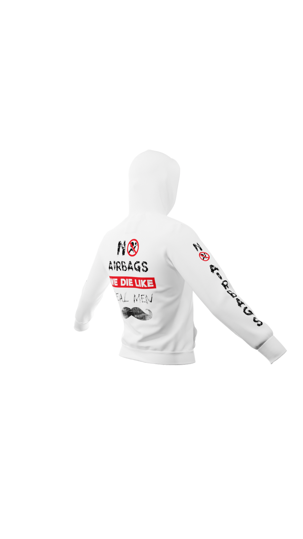 NO AIRBAGS WE ARE REAL MENS - Long Sleeve Street Style for Men