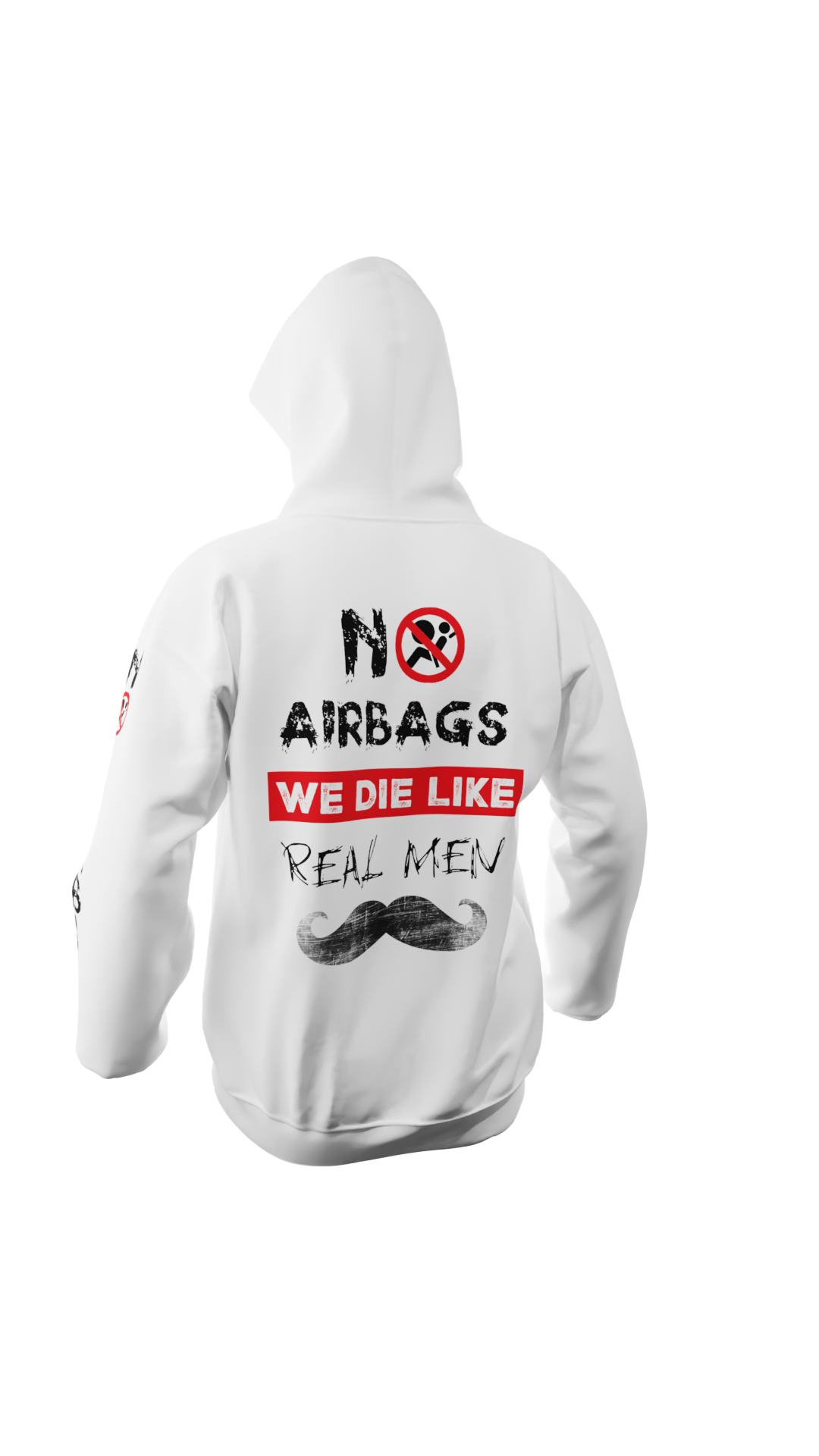 NO AIRBAGS WE ARE REAL MENS - Long Sleeve Street Style for Men