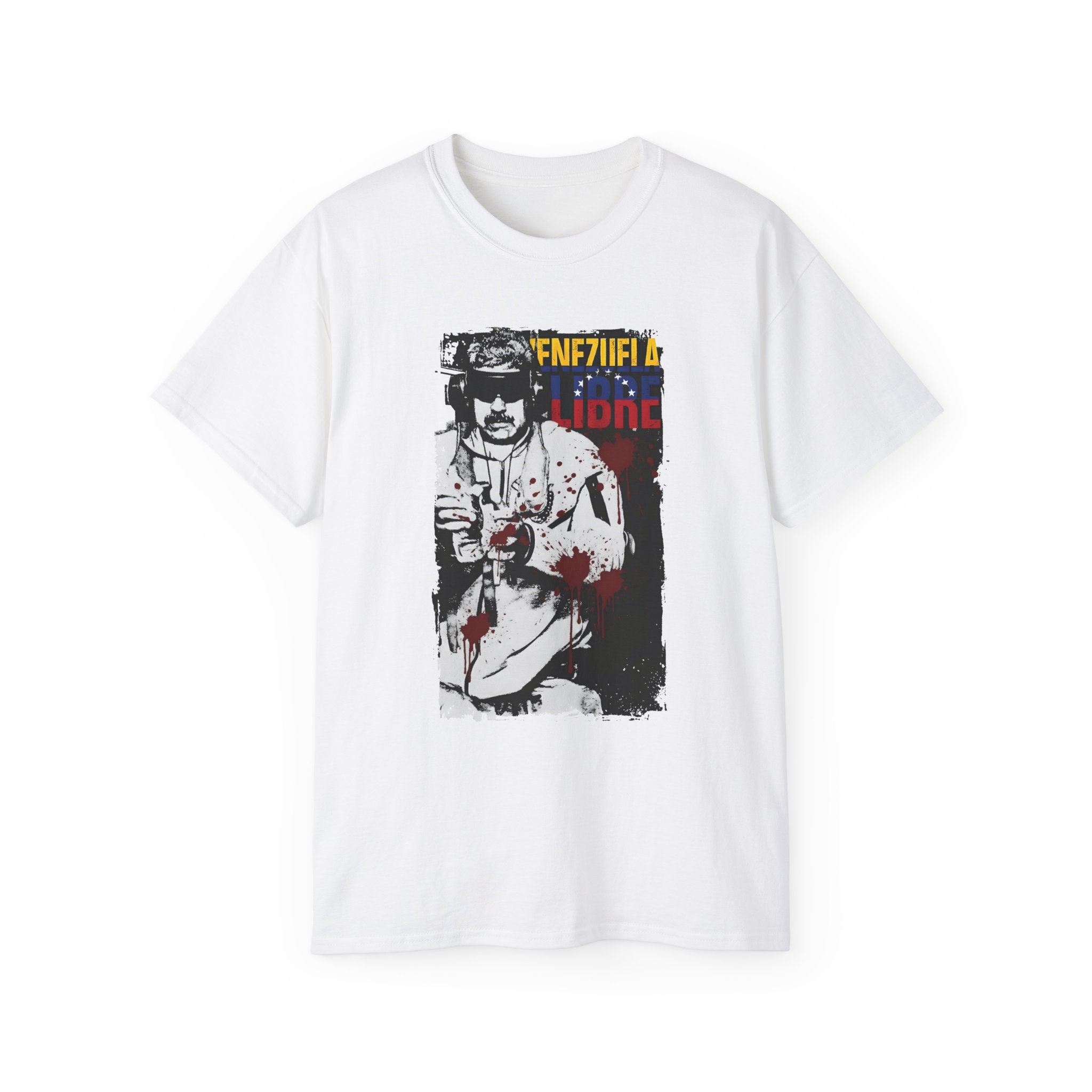 Venezuela Libre T-Shirt Menswear Tops - Statement Protest Tee for Venezuelans and Solidarity Supporters