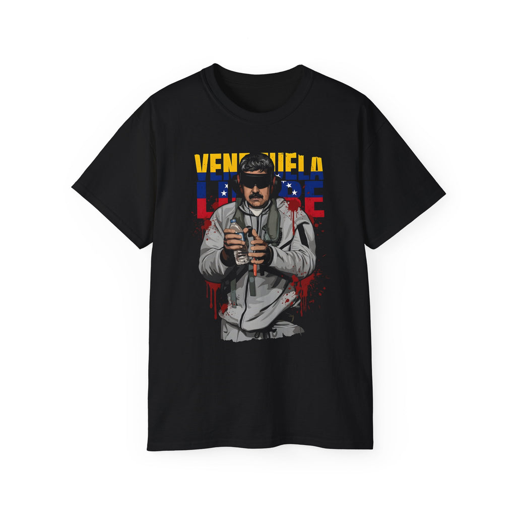 Venezuela Libre T-Shirt Menswear Tops - Statement Protest Tee for Venezuelans and Solidarity Supporters