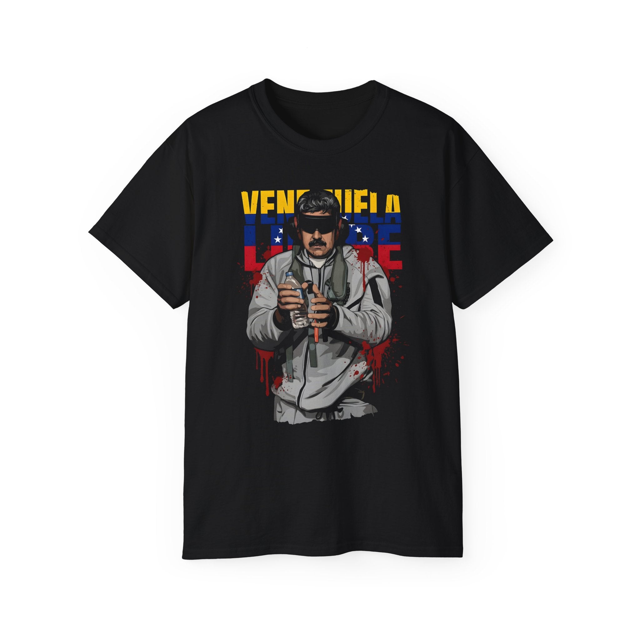 Venezuela Libre T-Shirt Menswear Tops - Statement Protest Tee for Venezuelans and Solidarity Supporters
