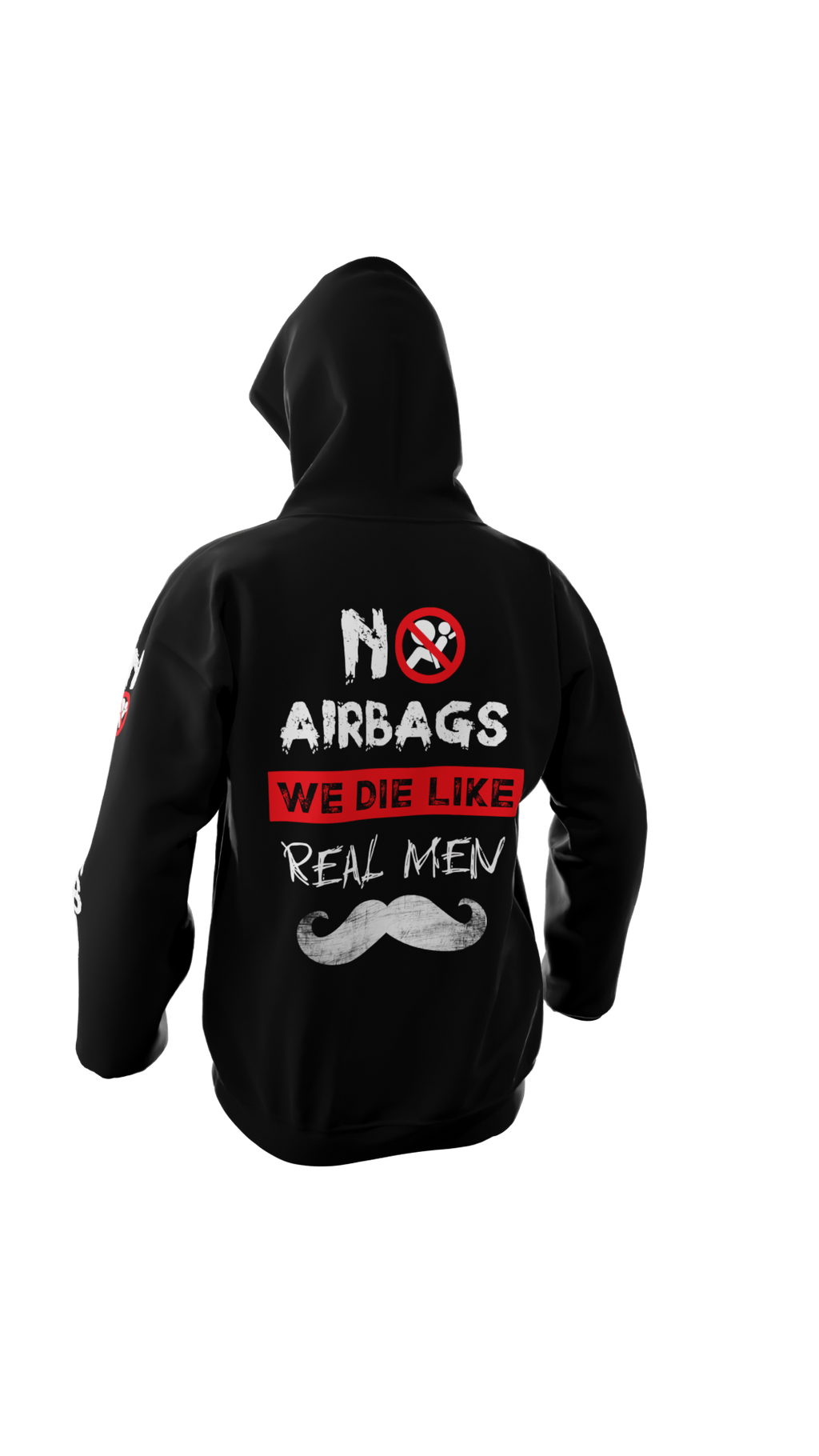 NO AIRBAGS WE ARE REAL MENS - Long Sleeve Street Style for Men