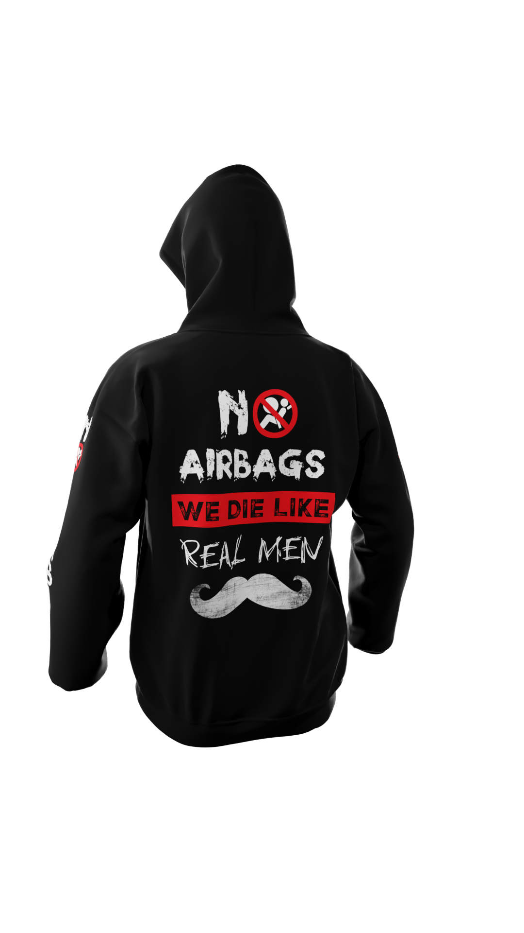 NO AIRBAGS WE ARE REAL MENS - Long Sleeve Street Style for Men