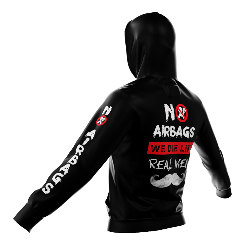 NO AIRBAGS WE ARE REAL MENS - Long Sleeve Street Style for Men