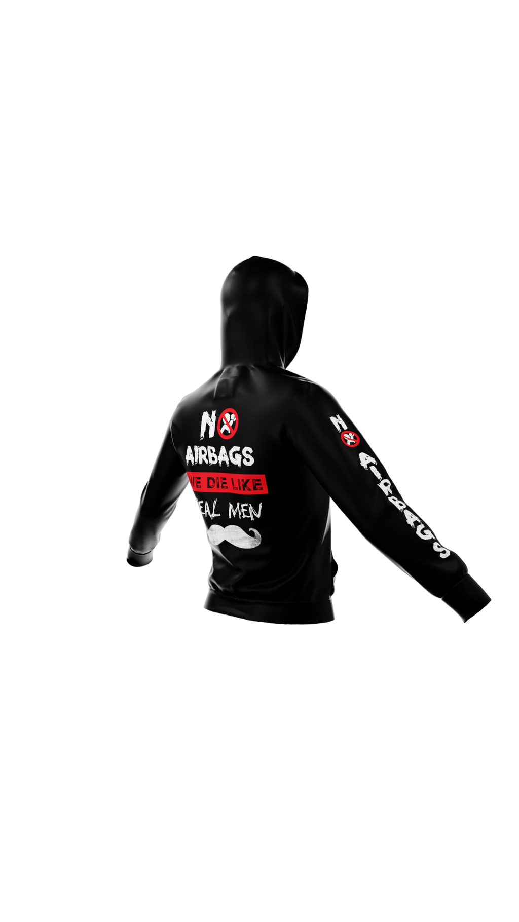 NO AIRBAGS WE ARE REAL MENS - Long Sleeve Street Style for Men