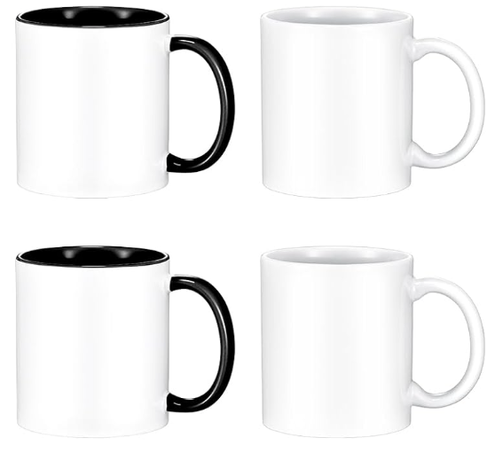 Christmas Initial Mug with Festive Gnome Design 11oz