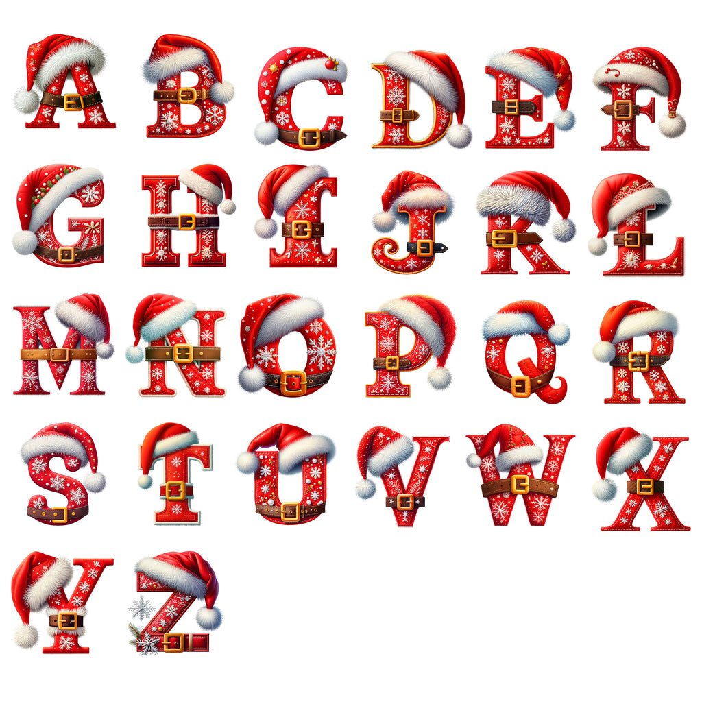 Christmas Initial Mug with Festive Gnome Design 11oz