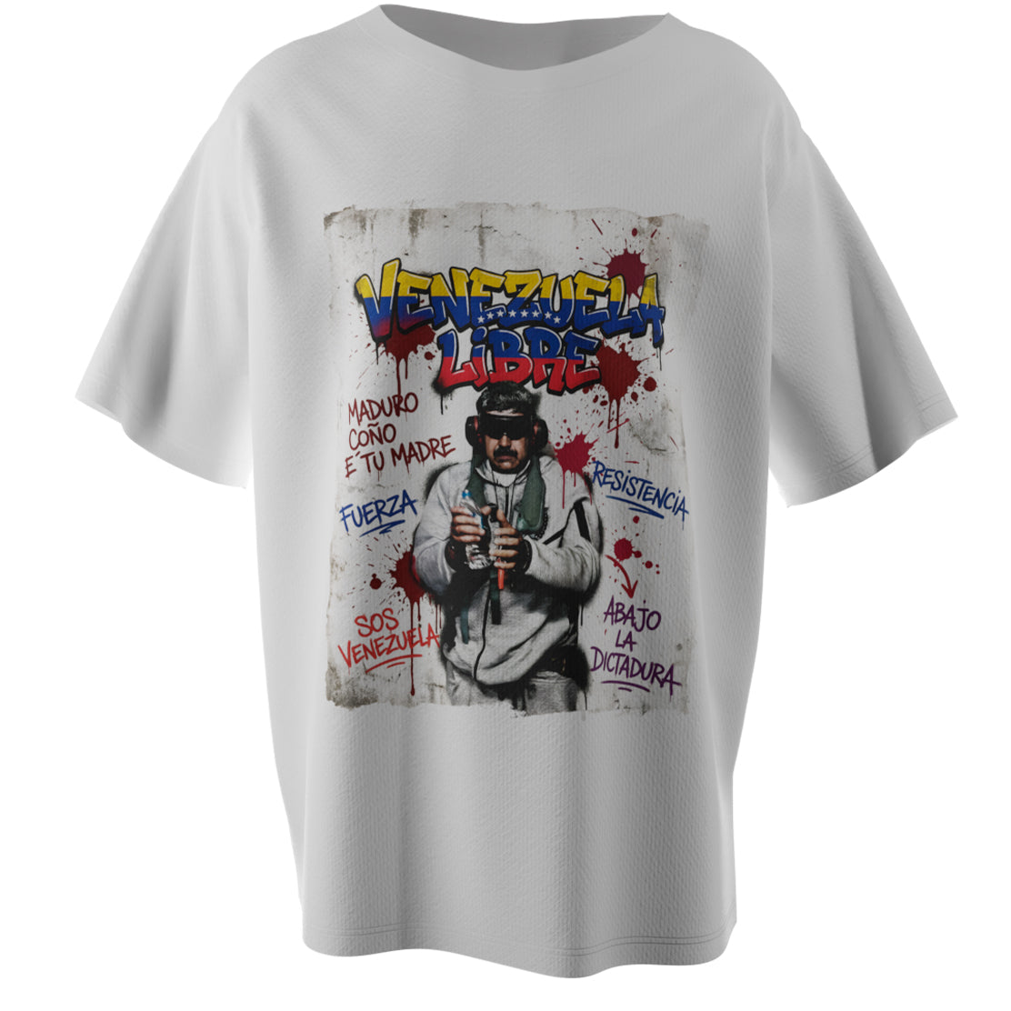 Venezuela Libre T-Shirt Menswear Tops - Statement Protest Tee for Venezuelans and Solidarity Supporters