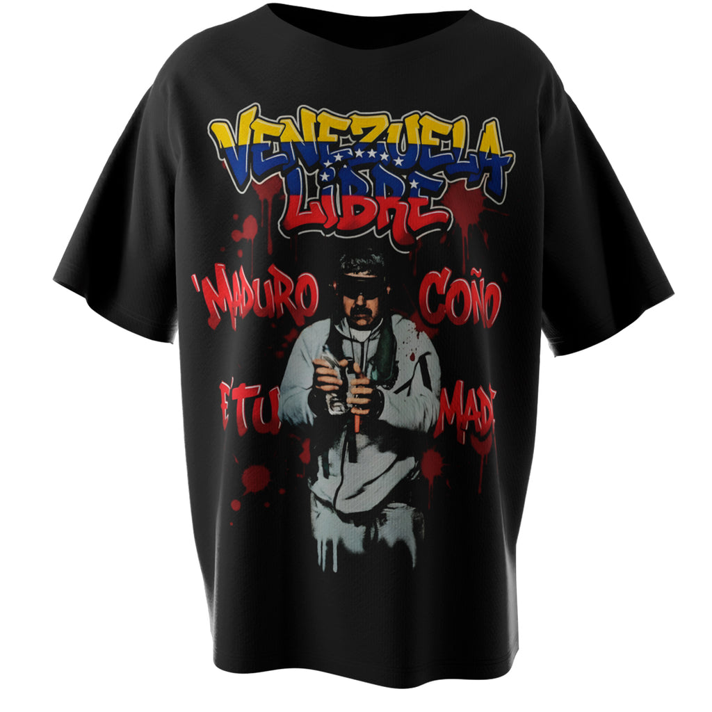 Venezuela Libre T-Shirt Menswear Tops - Statement Protest Tee for Venezuelans and Solidarity Supporters