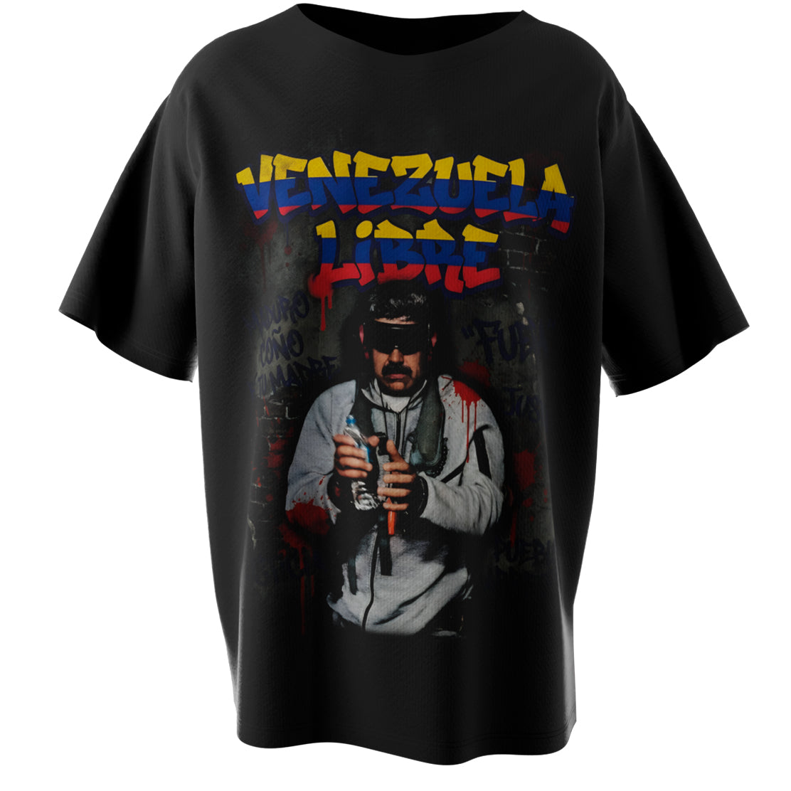 Venezuela Libre T-Shirt Menswear Tops - Statement Protest Tee for Venezuelans and Solidarity Supporters