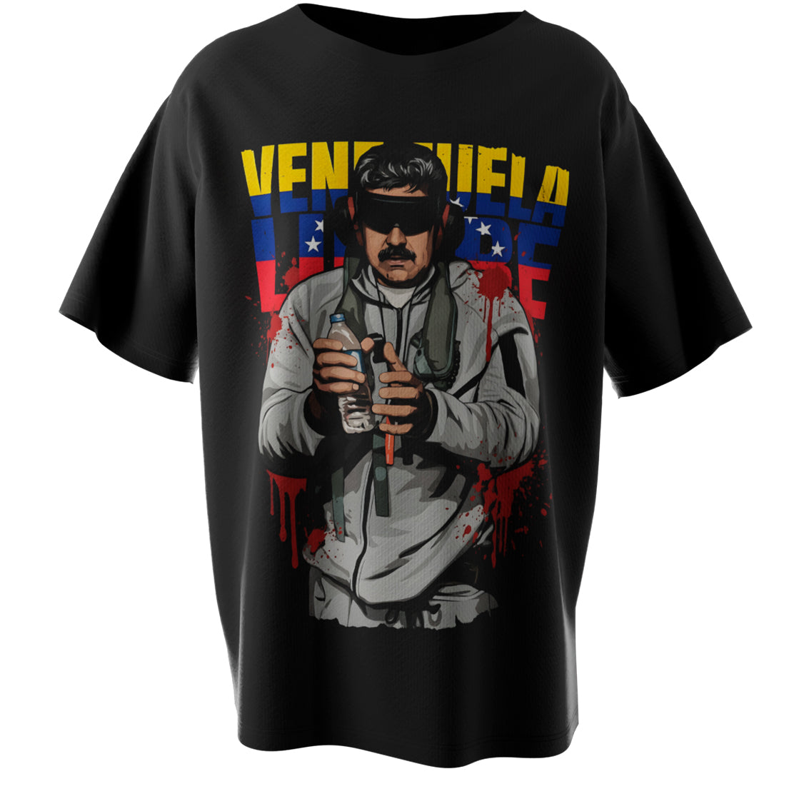 Venezuela Libre T-Shirt Menswear Tops - Statement Protest Tee for Venezuelans and Solidarity Supporters