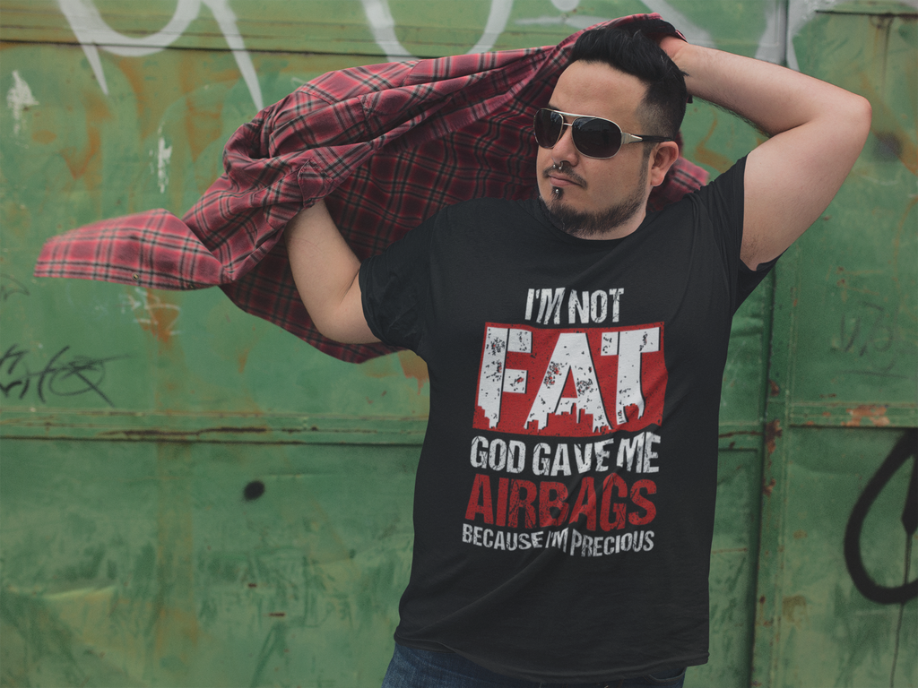 I´m not FAT - Funny T-Shirt for Men